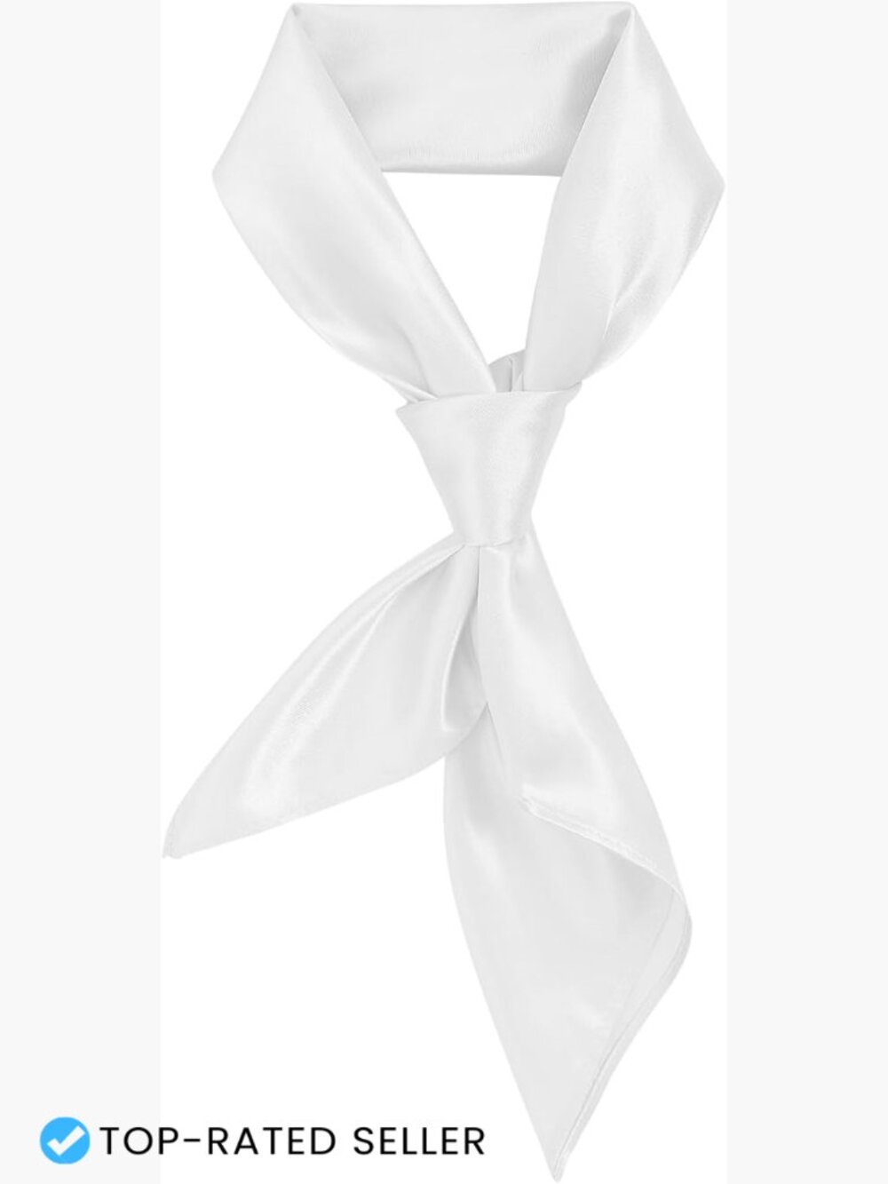 Women's Square Satin Scarf Lightweight Neckerchief for Daily Wear & Costumes